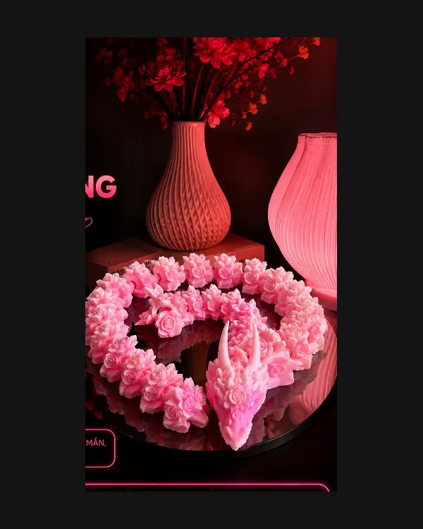 Rồng hoa hồng